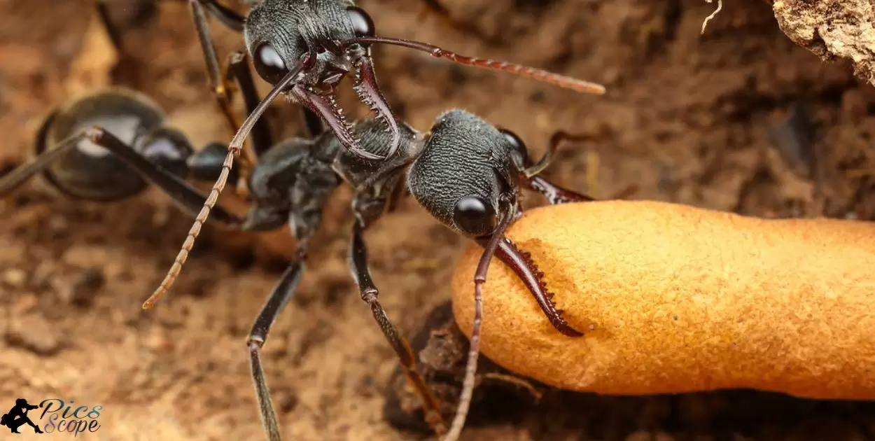 What role does precision play in making macro photos of ants?