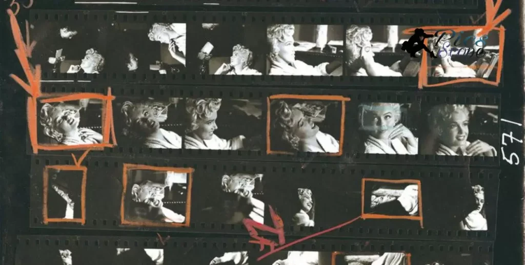 How are contact sheets used in film photography?